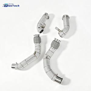 Tubo de Escape de Alto Rendimiento para BMW M8 F91 F92 F93 Competition S63 4.4T V8 Twin Turbo, Acero Inoxidable 304, Instalación Directa - Product Image 6