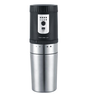 Mini molinillo de café portátil, cuchilla de acero inoxidable, carcasa de plástico recargable por USB para uso en viajes - Product Image 2