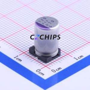 6SVP470M Solid Capacitor SMD,D8xL12mm ( Capacitance: 470uF )( Precision: 20% Rated Voltage: 6.3V ) - Product Image 1