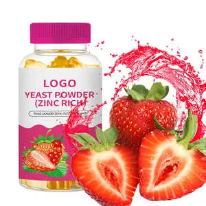 Anpassen Gesundheit Multi vitamin Kollagen Erdbeer geschmack Vitamin Biotin Vitamine Gummies Haar Haut Nagel wachstum Gummi