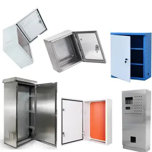 304 201 Stainless Steel Wall Mount Outdoor Control Cabinet Metal Box Housing Equipment Enclosure Sheet Metal Fabrication