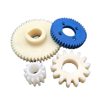 Engrenages à vis sans fin en plastique industriel personnalisés BOCP, petits, en nylon, pom, peek, ABS, moulage par injection, tournage CNC, demande de devis en 24 heures, fil EDM
