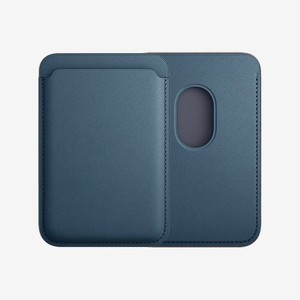 Portefeuille Magnétique en Cuir de Gros avec Fente <span class=keywords><strong>Externe</strong></span> pour Téléphone Portable et 2 Anneaux Autocollants Métalliques <span class=keywords><strong>MagSafe</strong></span> pour Tous Types de Téléphones - Product Image 1