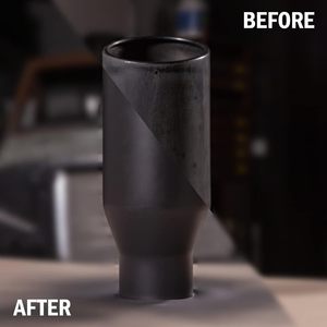Sanvo <strong>Black</strong> Spray <strong>Paint</strong> Ultra Cover Spray <strong>Paint</strong> Flat <strong>Black</strong> Spray <strong>Paint</strong> and Primer for Indoor/Outdoor Use <strong>Gloss</strong> <strong>Black</strong> - Product Image 2