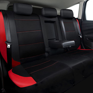 NUEVO 2026 Juego de Fundas de Asiento de Coche Universales de Cuero Negro Gris, Transpirables, Frescas, Protectoras 9D e Impermeables para <span class=keywords><strong>Axio</strong></span> - Product Image 6