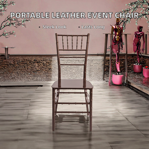 Minimalist Foldable <b>Stackable</b> Durable Recliner Disassemble Portable Solid Wood Commercial <b>Outdoor</b> Wedding Hotel Event <b>Chair</b> - Product Image 2