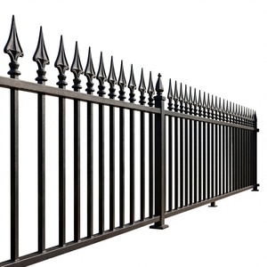 Grande composante de clôture en fer forgé Balaji Metals, cadre en acier, 9 pouces de haut, 3,5 pouces de large, facile à installer - Product Image 1