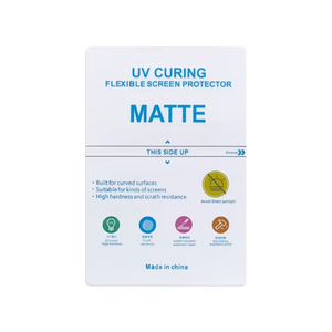 0.18MM 0.25MM 3D Uv Hydrogel Curing Screen Protector Cutting Films
