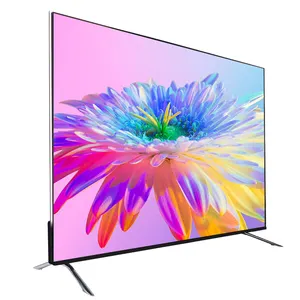 Miglior prezzo televisore LCD 4K Guangzhou Factory schermo piatto ultra hd 65 55 50 43 tv led da 32 pollici