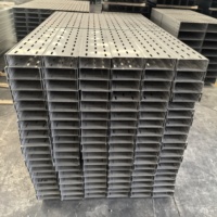Support de câbles ventilé de type échelle robuste 300x100 400x150 600x200mm galvanisé à chaud, disponible en OEM