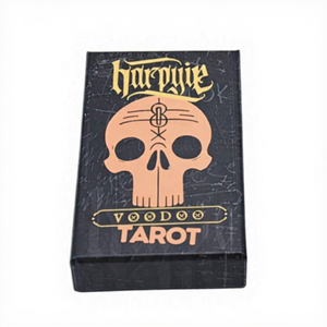 Jeu de cartes Ouija Voodoo Tarot, design Zombie Man, thème de bande dessinée, divertissement, usage éducatif - Product Image 2