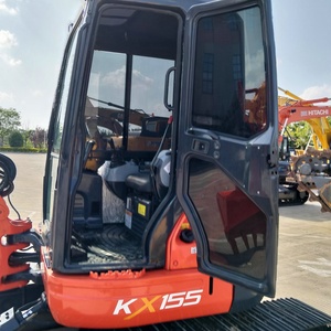 Excavadora de segunda mano Kubota KX155, sistema hidráulico de inducción, orugas de 5 toneladas, clase 2, 5 toneladas, a la venta - Product Image 6