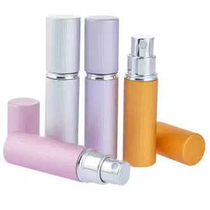 4colos taşınabilir boyutu moda seyahat mevcut Mini 5ml parfüm şişesi boş sprey şişeleri parfüm atomizer kozmetik kapları