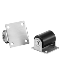 Poulie à roulement en nylon en acier inoxydable 304, rouleau de guidage inférieur pour porte coulissante, rouleau de positionnement pour porte coulissante en bois
