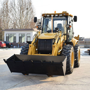 Minicargadora retroexcavadora 4x4 con características hidráulicas, nuevo tractor chino con componente de motor principal, precio económico de retroexcavadora. - Product Image 5