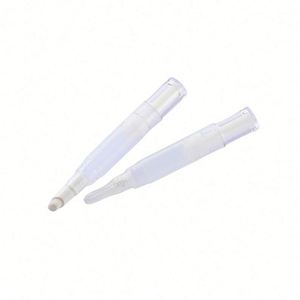 Tube cosmétique vide en aluminium/plastique de 2 ml, 3 ml, 5 ml, couleur personnalisée, pour soins personnels, brillant à lèvres, huile pour cuticules, vernis à ongles, avec mécanisme rotatif - Product Image 5