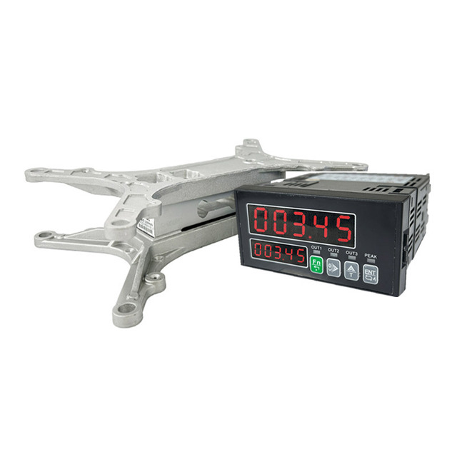 Single Point Load Cell with Display | 5-50kg OIML R60 Certified | RS485 Industrial Weighing Sensor for Platform/Silo/Conveyor
