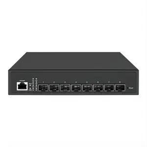 Werkseitiger L3-verwalteter Ethernet-Switch 10G-Glasfaser-Switch für den ISP des Rechen zentrums für das Heim netzwerk