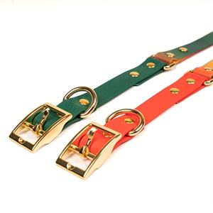 Sıcak satış özel Logo PVC köpek tasması tasma kayış seti lüks katı desen naylon su geçirmez avcılık dişli fabrika toptan - Product Image 4