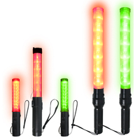 An Toàn LED Đèn Pin Tín Hiệu Giao Thông Wand Với Dây Đeo Cổ Tay Dây Đeo
