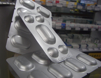 Emballage pharmaceutique en feuille d'aluminium pour pilules NY / ALU / PVC
