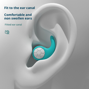 Vente en gros de 1 paire d'embouts auriculaires en silicone souple - Anti-bruit, imperméables, confortables pour dormir et nager dans un environnement silencieux - Product Image 6