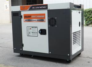 10kvaサイレントディーゼル発電機110V/220V単相/二重電圧防音12kw静かなディーゼル発電機産業用 - Product Image 5