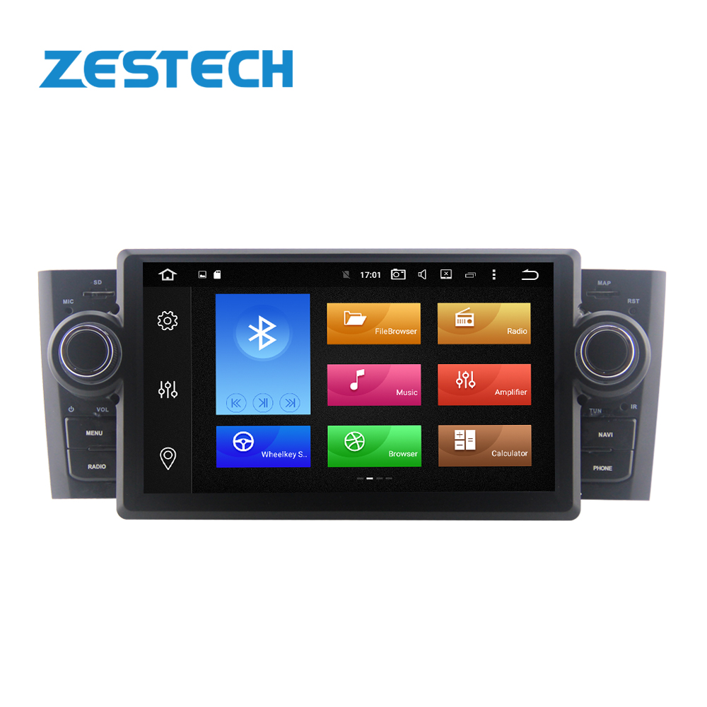 IPS DSP autoradio1 din Android 10 Car Stereo multimedia Player Per Fiat Grande Punto Linea 2007-2012 di Navigazione GPS DVD 8 Core