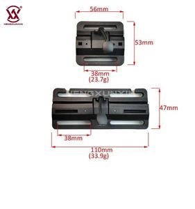 Nuevo diseño Center Lock Release POM Hebilla de cinturón de plástico Hebilla magnética de seguridad para piezas de mochila Accesorios - Product Image 1