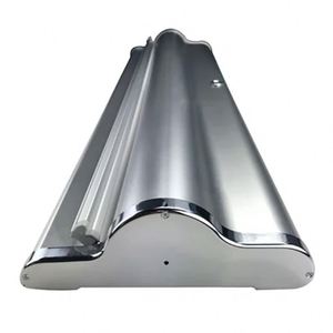 Portable Wide Base Standard Size Floor Standing Pull <strong>up</strong> Backdrop <strong>Banner</strong> All Aluminum Stable Roll <strong>up</strong> Stand for Promotion Display - Product Image 3