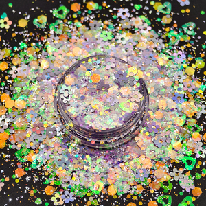 Paillettes holographiques coeur d'amour paillettes remplissage <span class=keywords><strong>de</strong></span> résine époxy Laser coeur flocons <span class=keywords><strong>de</strong></span> résine remplissage pour cadeau <span class=keywords><strong>de</strong></span> saint valentin - Product Image 4