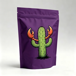 Custom-Printed Digital Laminated Zipper Top Stand-Up Pouches Food Grade Recyclable Odor-Proof PE <b>Bags</b> for Candy Gummy Calbee - Product Image 2