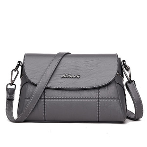 กระเป๋าสะพายไหล่ผู้หญิงแบบใหม่ หนังนิ่มเรียบง่าย ทรงสี่เหลี่ยมเล็ก สำหรับสุภาพสตรี กระเป๋าถือแบบสั่งทำ - Product Image 6