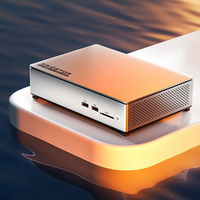 4xM.2 SSD Flash Mini NAS Intel I5-12450H Octa Core DDR5 MAX 64 Go 4x10GbE Ports Ethernet Serveur de stockage domestique