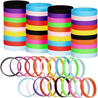 Texte personnalisé anti-poussière, Bracelets en caoutchouc de Silicone pour les événements, les cadeaux, les collectes de fonds, la sensibilisation et la Motivation