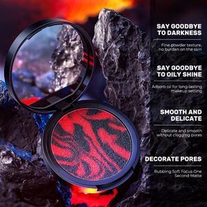 ODM ควบคุมน้ำมันแป้งเจลลี่อัดแข็งการตั้งค่าบาล์มฮาโลวีนสีดำสีแดงเครื่องสำอางสำหรับใบหน้าน้ำหนักเบา - Product Image 2