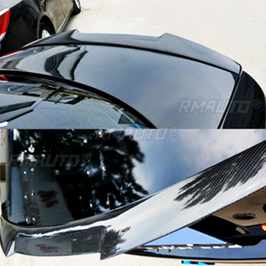 สปอยเลอร์ฝากระโปรงท้ายคาร์บอนสีดำเงา สไตล์ M3 M4 สำหรับ BMW ซีรีส์ 3 E46 ปี 1999-2005 อุปกรณ์ตกแต่งภายนอกรถยนต์ - Product Image 2
