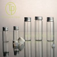 Botol Kaca Diagnostik Transparan TP-1-16 16ml dengan Tutup Anti Bocor dan Tutup Sekrup Aluminium untuk Kemasan Perawatan Kesehatan Pribadi