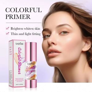 OEM SADOER Marque privée coréenne arc-en-ciel Cosmétiques Beauté Maquillage Crème de base Correcteur naturel imperméable Pore Foundation <span class=keywords><strong>Primer</strong></span> - Product Image 1