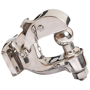 AMBITION 304ステンレススチールトレーラーヒッチボールマウントピントルフックトーイングバー304ステンレススチールヒッチ - Product Image 4