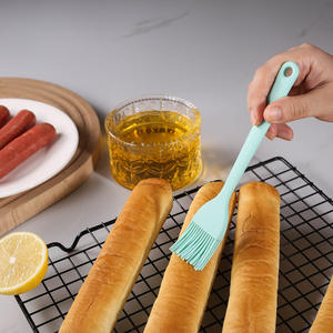 Ensemble de 6 spatules en silicone de qualité alimentaire, spatules en caoutchouc améliorées avec poignée ergonomique pour ustensiles de cuisson antiadhésifs - Product Image 2