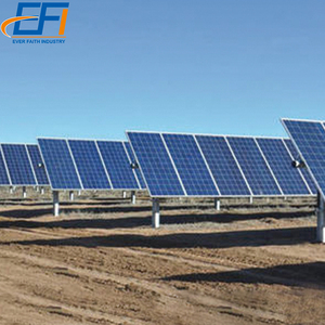 Perfil de Aluminio Anodizado de Bajo Precio Adecuado para Estructuras Solares, Herrajes de Montaje Solar, Estructuras de Montaje Solar - Product Image 1