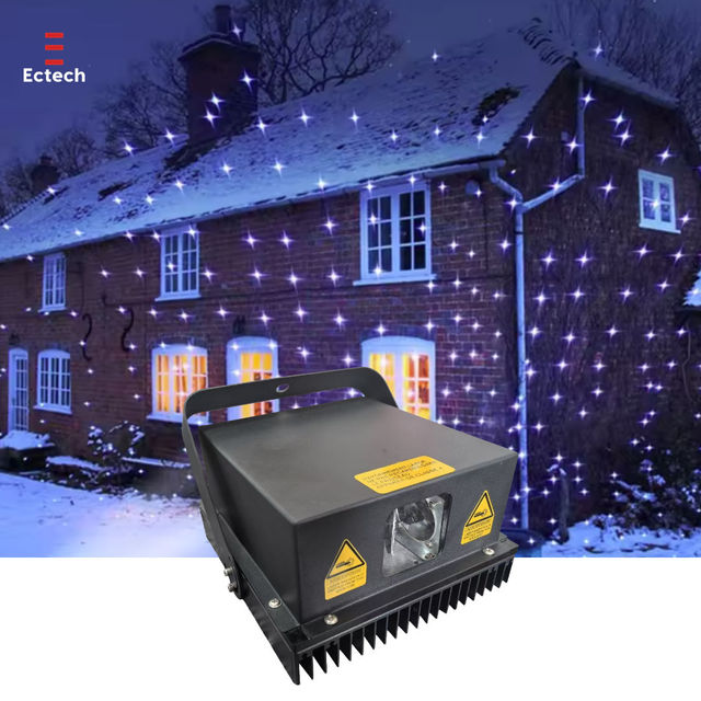Outdoor Electric HID High Power IP65 Firefly Laser Projector Lights RGBW Full Color Star Sky for Christmas Garden Trees Street