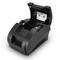 Imarcone-Mini Impresora Térmica BT de 58mm para Supermercado Móvil POS, Impresión de Etiquetas de Recibos Térmicos Directos con Interfaz COM
