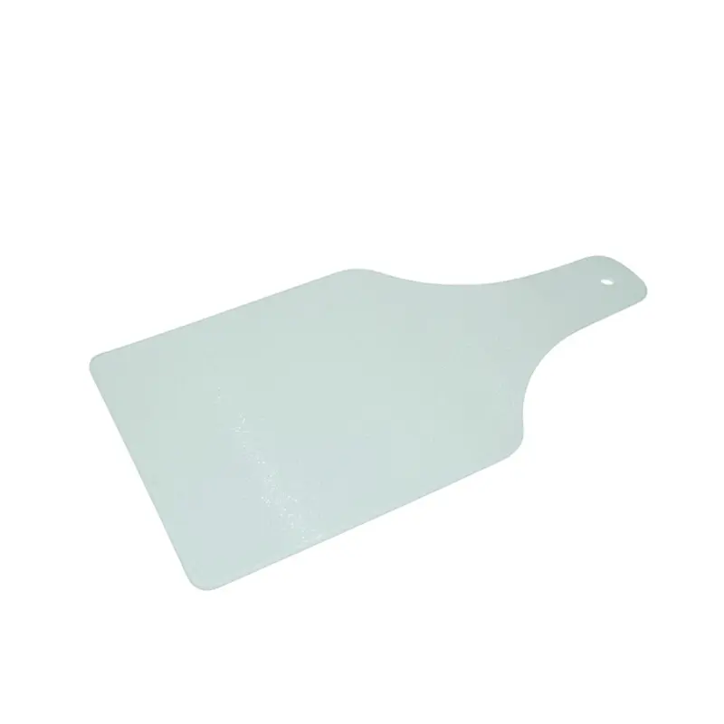 Wine bottle shape glass cutting board for sublimation printing