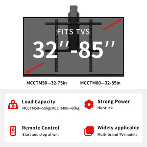 Mction có thể điều chỉnh điều khiển từ xa có thể thu vào cơ giới Lift lật xuống TV núi pitched mái trần gấp khung điện - Product Image 4