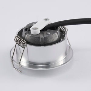 Luminaire rond à LED en acier inoxydable pour petite <span class=keywords><strong>hotte</strong></span> de cuisinière Luminaires à LED pour armoires et placards - Product Image 3