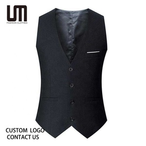 Liu Ming ucuz toptan yeni erkek sonbahar kış V boyun düğmeleri Blazer artı boyutu resmi iş ceket yelekler - Product Image 1