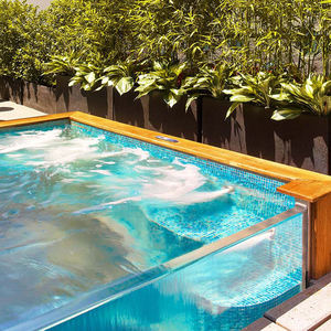 Plaque en acrylique transparente moulée HUASHUAITE de 20-300 mm d'épaisseur, 2 m x 3 m, grande plaque en plastique transparent pour mur de piscine - Product Image 3