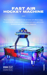 Công viên giải trí trong nhà <span class=keywords><strong>2</strong></span> người chơi chiến đấu thể thao Arcade Máy khúc côn cầu trên không người lớn trẻ em khúc côn cầu trên không với máy ghi bàn điện tử - Product Image 5